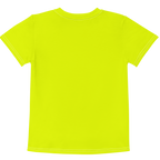 kids-cotton-crew-neck-t-shirt-neon-lime