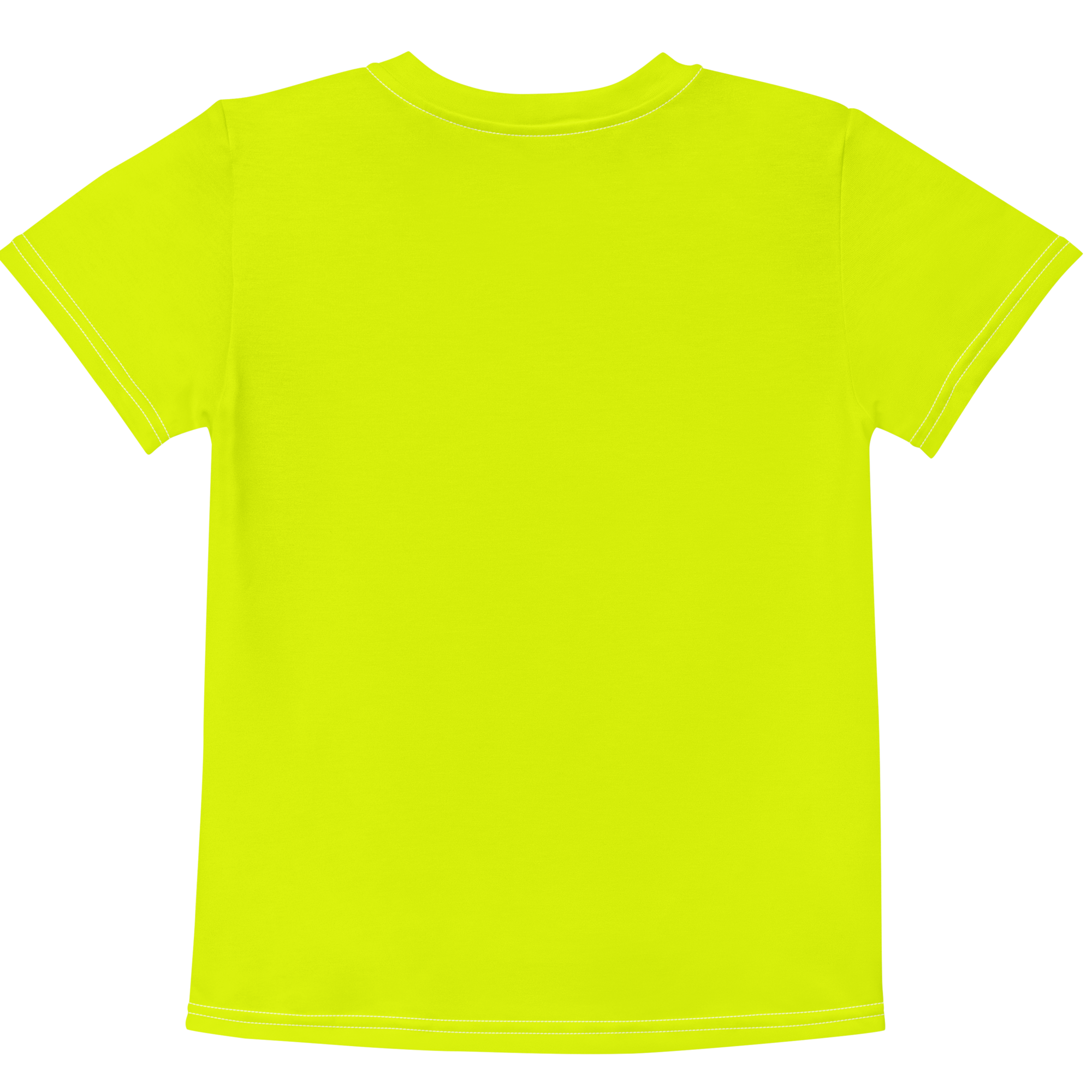 kids-crew-neck-t-shirt-neon-lime