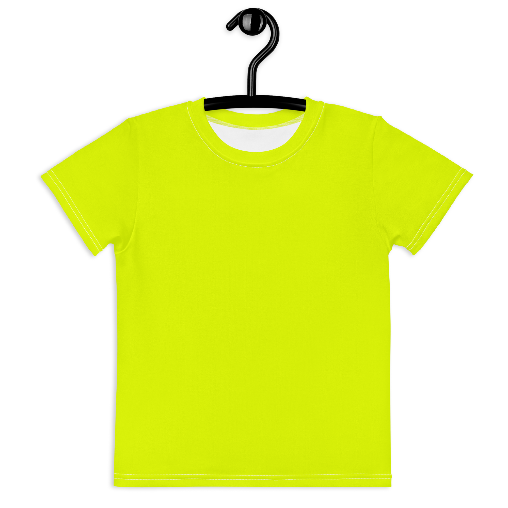kids-crew-neck-t-shirt-neon-lime