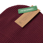 Green Logo Organic ribbed Beanie - RAXXO Originals