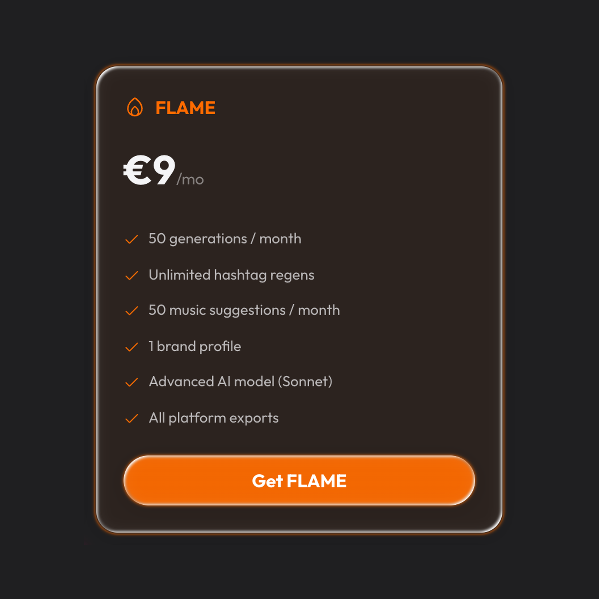 RAXXO Studio FLAME plan