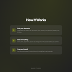 Statusline Builder - statusline howitworks 