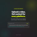 RAXXO Studio AI social media copywriter generating captions from video
